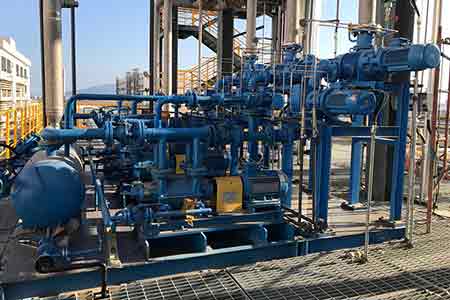 肯富来液环泵机组在珠海万通特种工程塑料有限公司使用现场