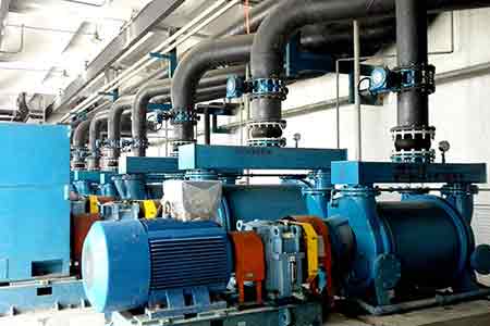 肯富来液环泵机组在景兴纸业使用现场