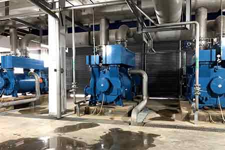 肯富来液环泵机组在泰盛（江西）生活用品有限公司使用现场