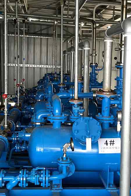 肯富来液环泵机组在开平牵牛生化制药有限公司使用现场