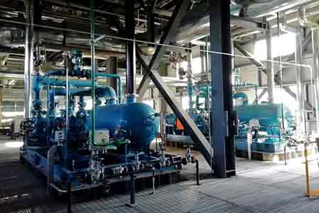 肯富来液环泵机组在国投生物能源（铁岭）有限公司燃料乙醇项目使用现场