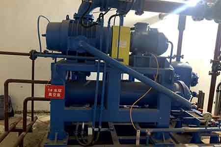 肯富来液环泵机组在普宁市生活垃圾处理厂使用现场